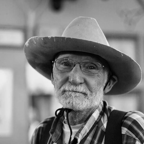 Old Cowboy After His Haircut Silver Cit