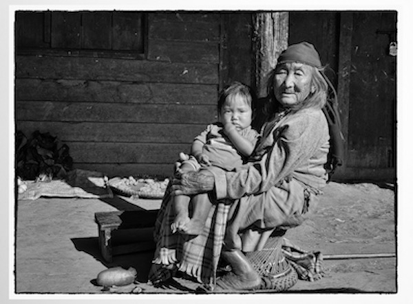 Grandmother and child in Nagaland India header