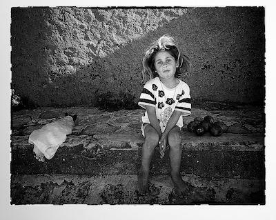 Girl on the Curb Honduras