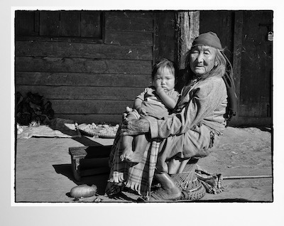 Grandmother and Child Nagaland India 