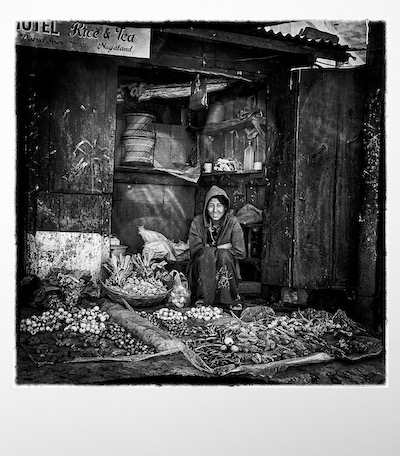 etable Vendor on Streets Peron Nagaland India